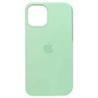 Чохол OEM Silicone Case Full with MagSafe for iPhone 12 Pro Max Fresh Green