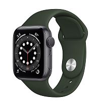 Ремінець xCase для Apple Watch 42/44/45/49 mm Sport Band Cyprus green (M)