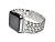 Ремінець xCase для Apple watch 38/40/41 mm Chanell NEW Silver: фото 4 - UkrApple
