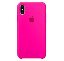 Чехол накладка xCase для iPhone XS Max Silicone Case Barbie pink 