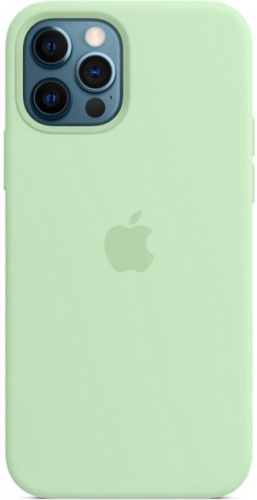 Чохол OEM Silicone Case Full with MagSafe for iPhone 12 Pro Max Pistachio - UkrApple