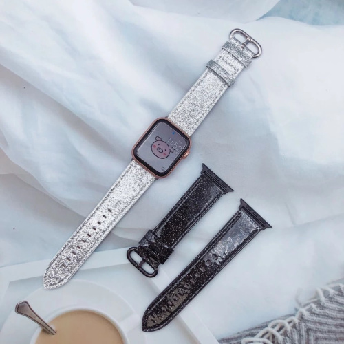 Ремінець xCase для Apple watch 38/40/41 mm Glitter Silver: фото 5 - UkrApple
