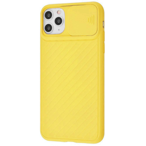 Чохол накладка xCase для iPhone 11 Pro Max Hide Camera Yellow - UkrApple