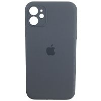 Чохол накладка xCase для iPhone 11 Silicone Case Full Camera Lavender gray