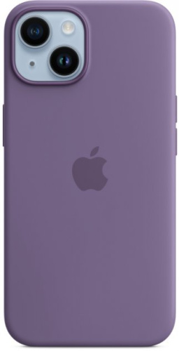 Чохол iPhone 14 Silicone Case with MagSafe Iris: фото 5 - UkrApple