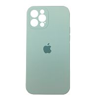 Чохол накладка xCase для iPhone 12 Pro Max Silicone Case Full Camera Light blue