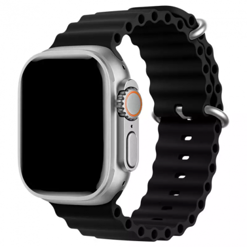 Ремінець для Apple Watch 38/40/41 mm Ocean Band black - UkrApple