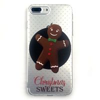 Чехол накладка xCase на iPhone 7 Plus/8 Plus New Year Crystal Gingerbread