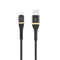 USB кабель Type-C 120cm Wiwu Elite 2.4A black Wi-C009