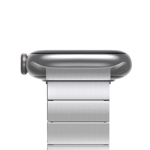 Ремінець для Apple Watch 38/40/41 mm Link Metall New Magnetic silver: фото 3 - UkrApple