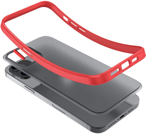 Чохол для iPhone 12 Mini iPaky Cucoloris Red: фото 4 - UkrApple