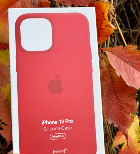 Чохол OEM Silicone Case Full for iPhone 13 (product) Red: фото 5 - UkrApple