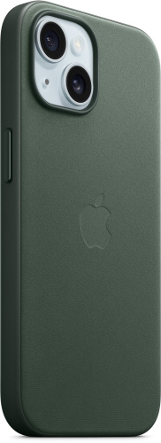 Чохол iPhone 15 Pro FineWoven Case with MagSafe evergreen : фото 3 - UkrApple