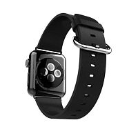 Ремінець xCase для Apple watch 38/40/41 mm Classic Buckle Leather Black