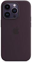 Чохол iPhone 14 Plus Silicone Case with MagSafe elderberry 