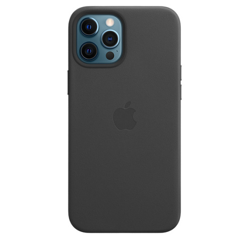Чохол накладка xCase для iPhone 12 Pro Max Leather case Full with MagSafe Black - UkrApple