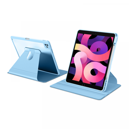 Чохол Wiwu Waltz Rotative для iPad 7/8/9 10.2" (2019-2021)/ Pro 10.5"/ Air 3 10.5" (2019) light blue: фото 4 - UkrApple