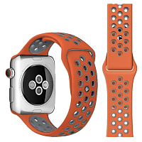 Ремінець xCase для Apple Watch 38/40/41 mm Sport Nike Orange