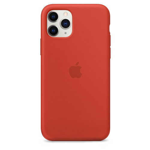 Чохол накладка xCase для iPhone 11 Pro Max Silicone Case Full orange - UkrApple