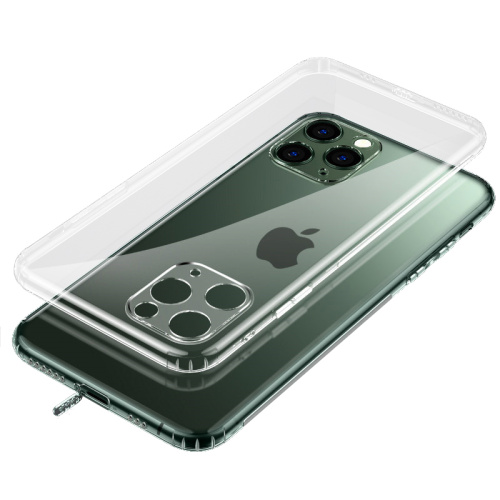 Чохол накладка xCase для iPhone 11 Pro Max Silicone Clear Case 2.0 mm - UkrApple