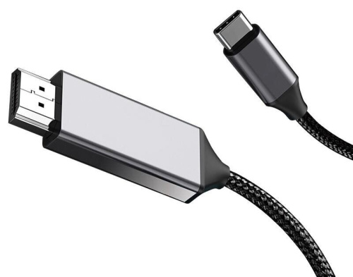 Кабель Wiwu X9 Type-C to HDMI 4K 2m black: фото 2 - UkrApple