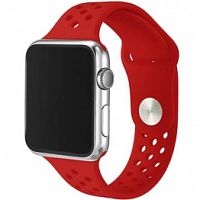 Ремінець xCase для Apple Watch 42/44/45/49 mm Honeycomb Red (червоний)