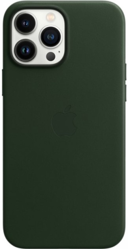 Чохол для iPhone 13 Pro Leather Case with MagSafe Sequoia Green: фото 2 - UkrApple