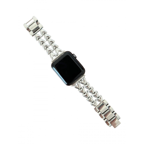 Ремінець xCase для Apple watch 38/40/41 mm Metal Love matte silver - UkrApple