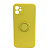 Чохол xCase для iPhone 12 Silicone Case Full Camera Ring Yellow - UkrApple