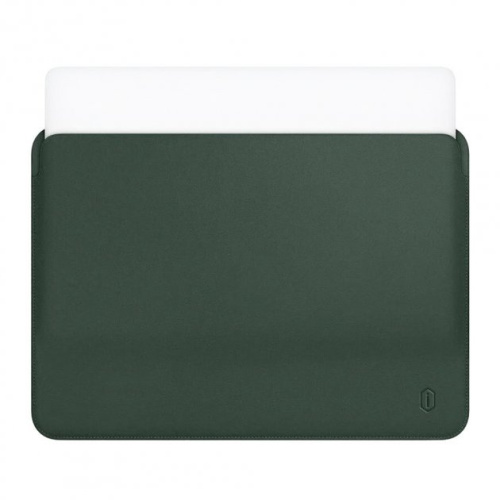 Папка конверт для MacBook New 16'' Wiwu Skin Pro2 Portable Stand green : фото 2 - UkrApple