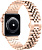 Ремінець для Apple Watch 38/40/41 mm Metall New 5-bead rose gold: фото 2 - UkrApple