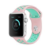Ремінець xCase для Apple Watch 42/44/45/49 mm Sport Nike Pink green