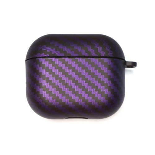 Чохол для AirPods 3 Silicone Kevlar purple  - UkrApple