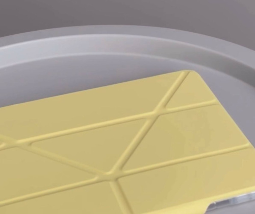 Чохол Origami Smart New pencil groove для iPad 10 10.9" (2022) yellow: фото 2 - UkrApple