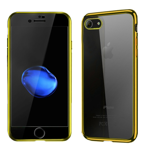 Чехол накладка xCase на iPhone 6/6s защита 360 золотой - UkrApple