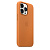 Чохол для iPhone 13 Pro Max Leather Case with MagSafe Golden Brown: фото 2 - UkrApple