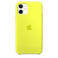 Чохол накладка xCase для iPhone 12 Pro Max Silicone Case лимонний