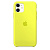 Чохол накладка xCase для iPhone 12 Pro Max Silicone Case лимонний - UkrApple