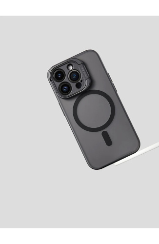 Чохол iPhone 15 Stand Camera with MagSafe dark blue : фото 15 - UkrApple