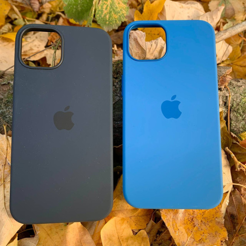 Чохол OEM Silicone Case Full for iPhone 13 Abyss Blue: фото 7 - UkrApple