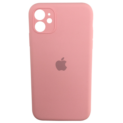 Чохол накладка xCase для iPhone 11 Silicone Case Full Camera Light Pink - UkrApple