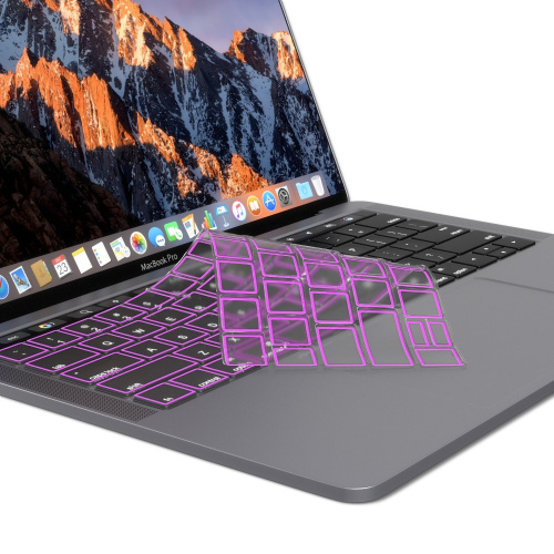 Накладка на клавіатуру для MacBook Air 13" (2008-2017)/ Pro 13", 15" (2012-2019)/ Pro 17" pink - UkrApple