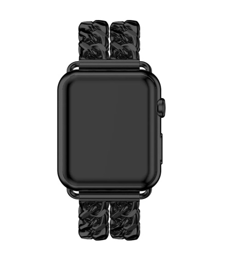 Ремінець xCase для Apple watch 38/40/41 mm Chanell NEW Black: фото 3 - UkrApple