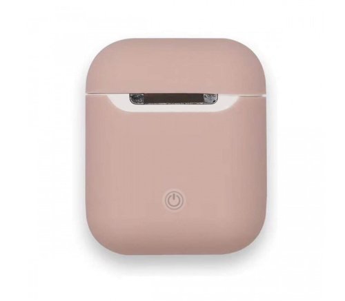 Чехол для AirPods/AirPods 2 silicone case Slim Pink sand - UkrApple