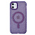 Чохол iPhone 12/12 Pro Splattered with MagSafe purple - UkrApple