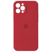 Чохол накладка xCase для iPhone 12 Pro Silicone Case Full Camera Pink citrus