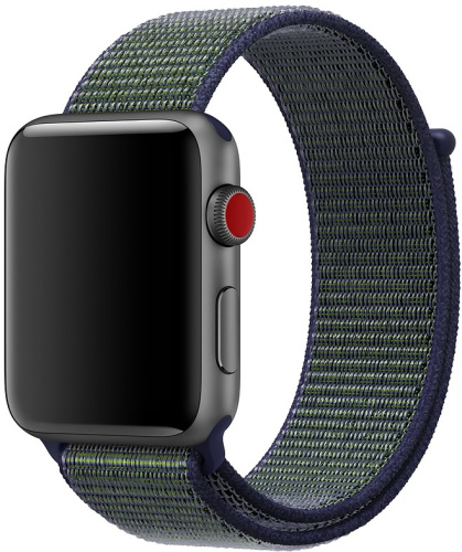 Ремінець xCase для Apple Watch 38/40/41 mm Nylon Sport Loop Forest Green - UkrApple