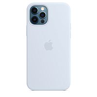 Чохол OEM Silicone Case Full with MagSafe for iPhone 12 Pro Max Cloud Blue