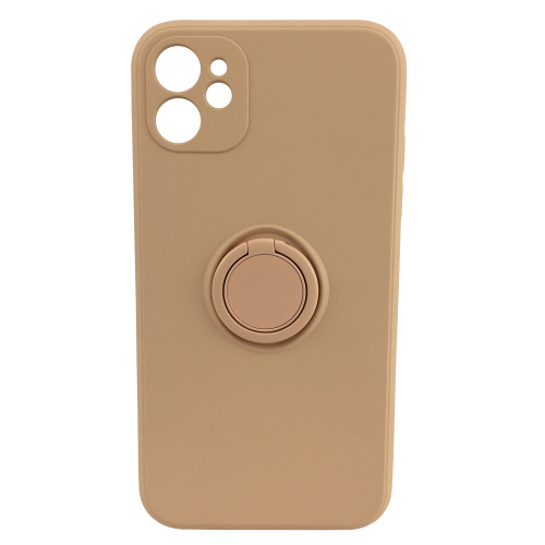 Чохол xCase для iPhone 12 Silicone Case Full Camera Ring Grapefruit - UkrApple