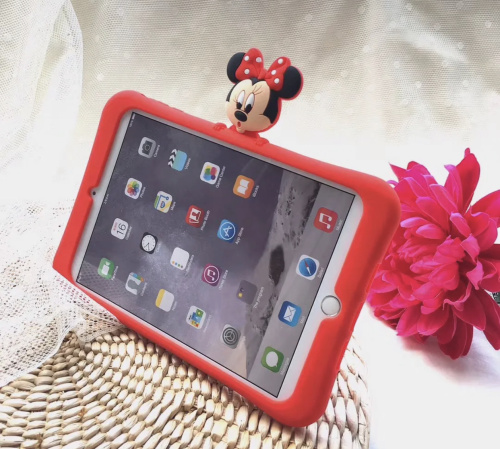 Накладка силіконова stand для iPad 7/8/9 10.2" (2019/2020/2021) Disney Minnie Mouse red - UkrApple